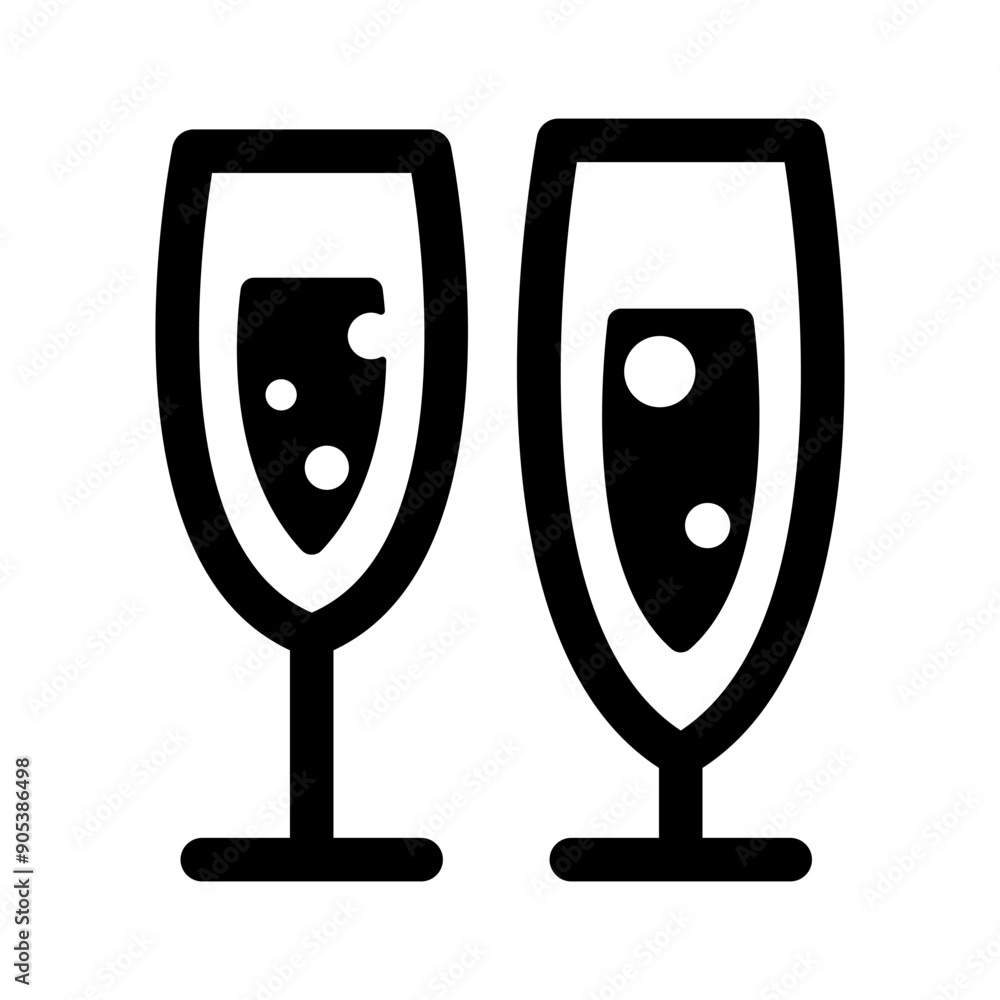 Champagne icon vector illustration graphic design Champagne icon vector illustration graphic design