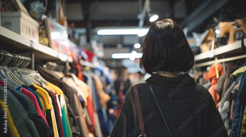 Asian woman walking down street carrying shopping bags,excitement for fashion shopping. Asian woman walking down street carrying shopping bags,excitement for fashion shopping.