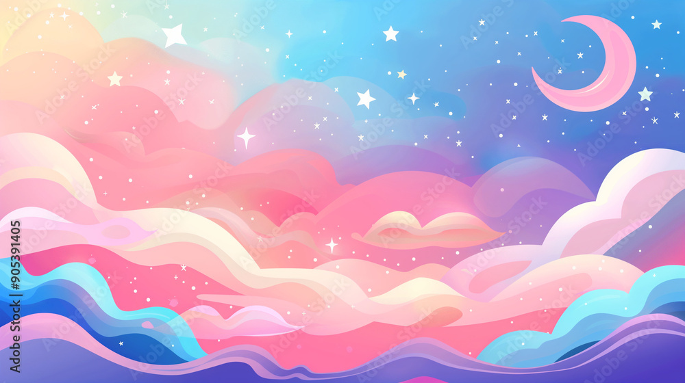 Purple Pink Gradient Illustration Background Purple Pink Gradient Illustration Background