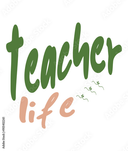Retro, home school ,  Craft Design. T-shirt Design. Illustration