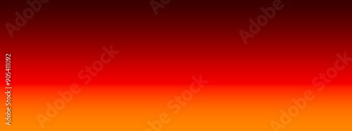 Dark red  and dark with orange gradient abstract background banner with blur photo