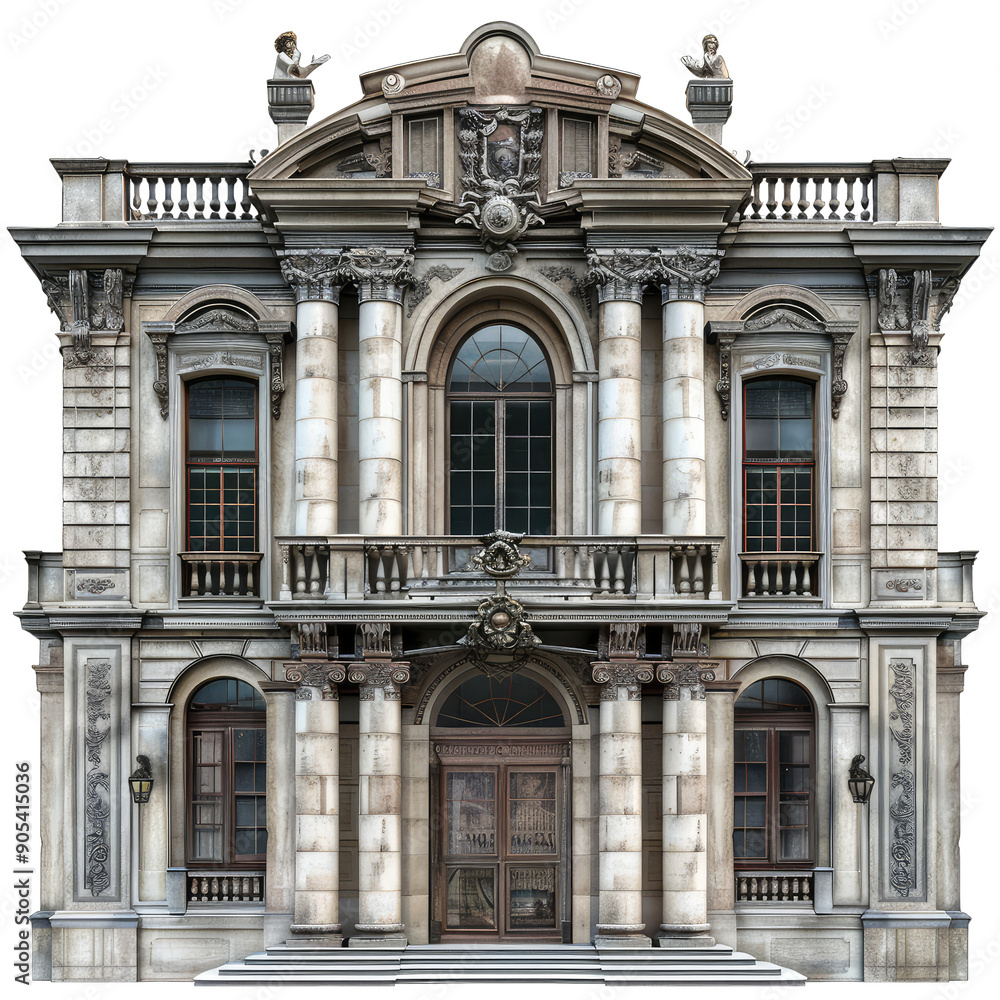 Obraz premium museum building No background