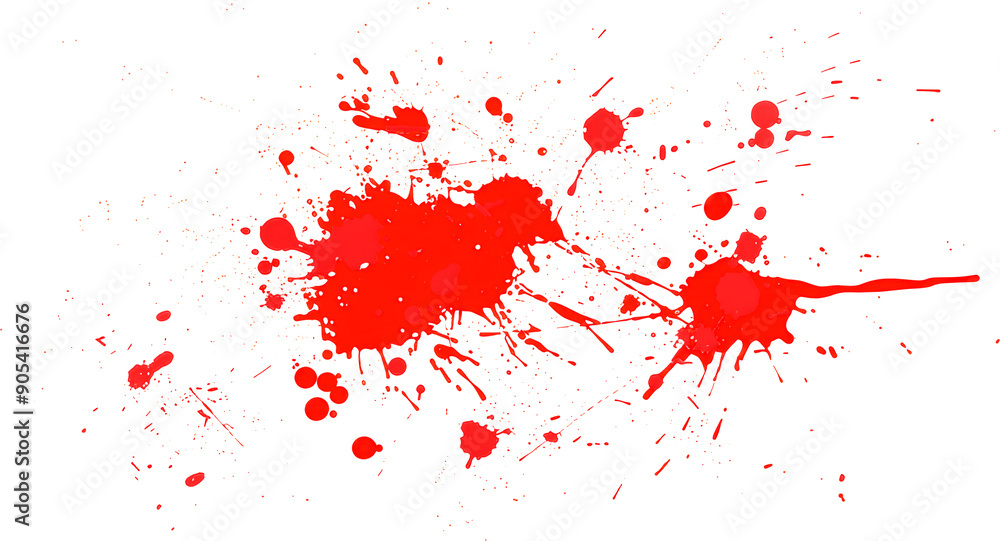 Red paint splatter isolated on transparent background. PNG Red paint splatter isolated on transparent background. PNG