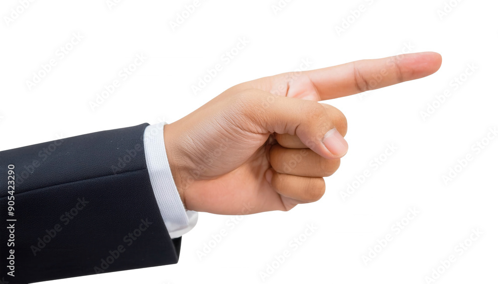 hands in a business suit Pointing cut out transparent isolated on white background PNG hands in a business suit Pointing cut out transparent isolated on white background PNG
