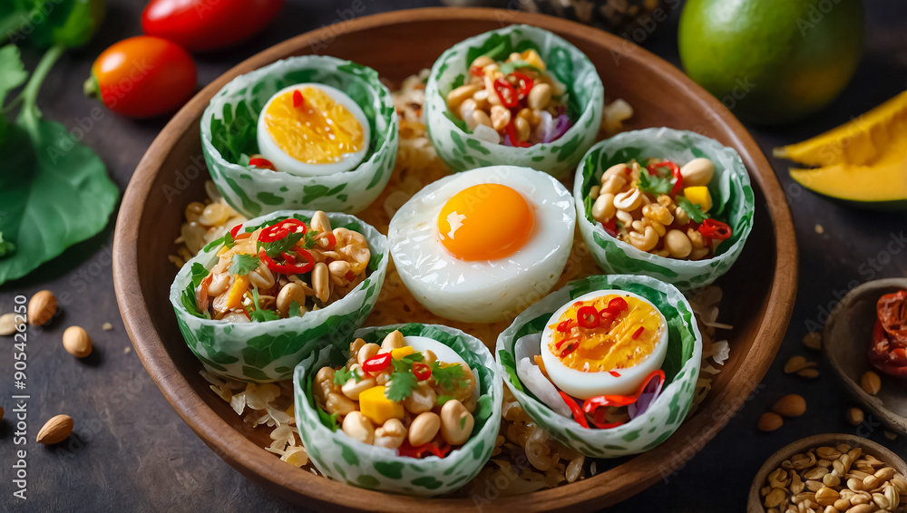 Chang Chong salad traditional food Vietnam Chang Chong salad traditional food Vietnam
