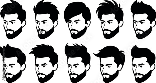 illustration of a set of people