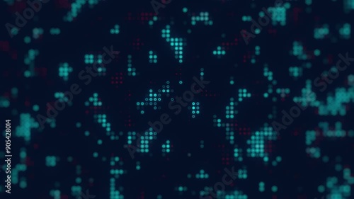 Digital Futuristic abstract background