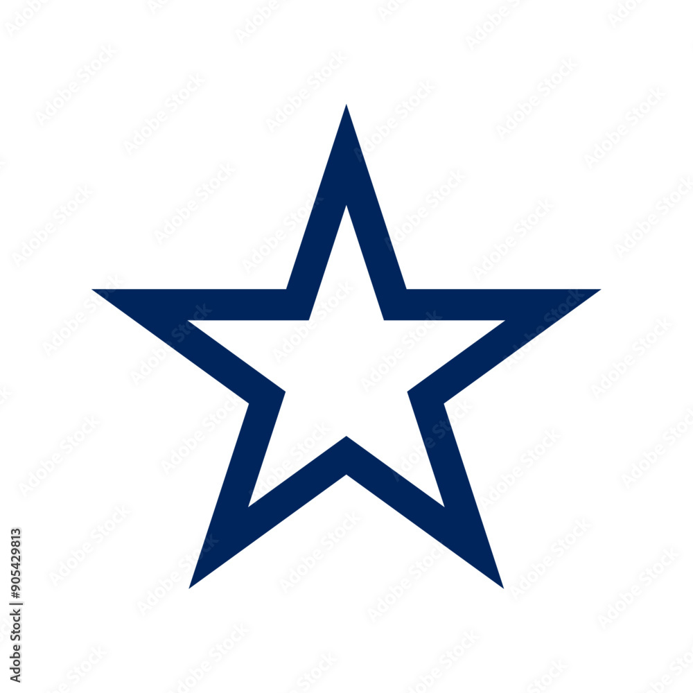 Blue star icon Blue star icon