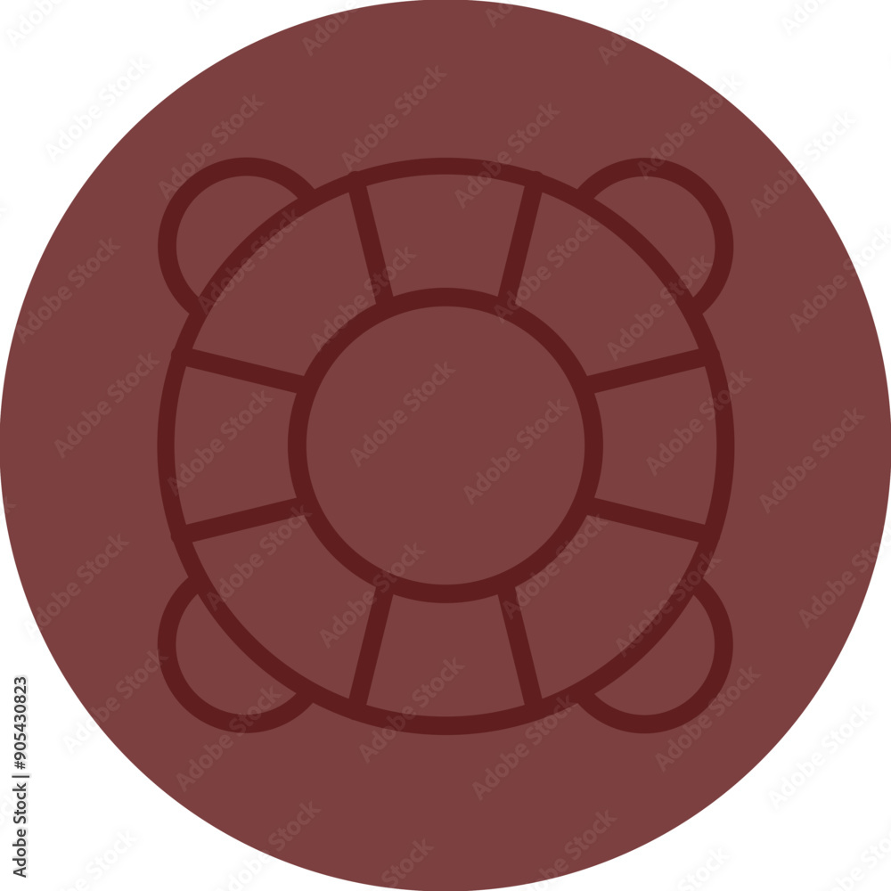 Life ring Vector Line Maroon Circle Maroon Life ring Vector Line Maroon Circle Maroon