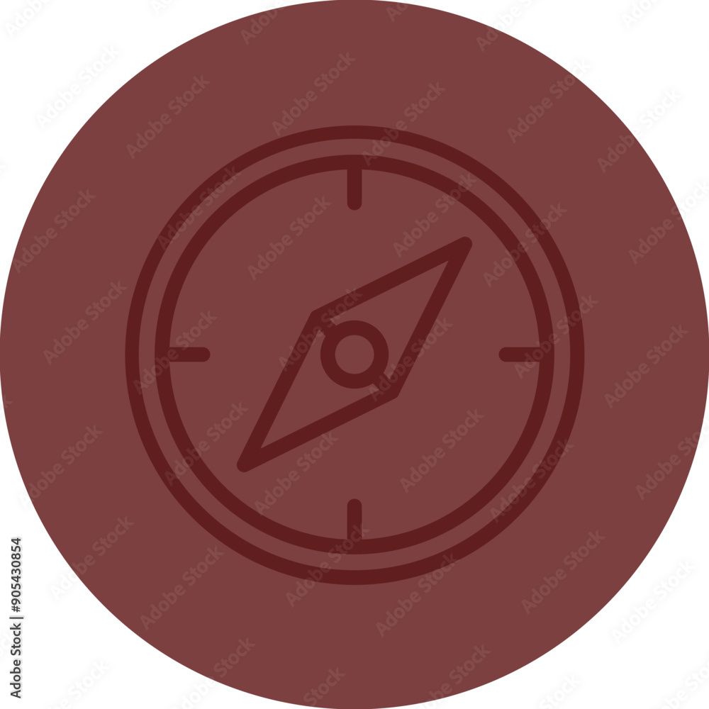 Compass Vector Line Maroon Circle Maroon Compass Vector Line Maroon Circle Maroon