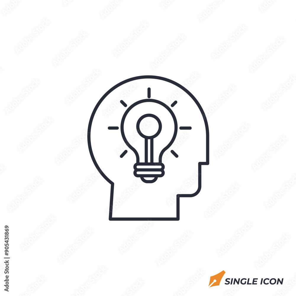 Collective Thinking icon vector illustration. Collective Thinking symbol isolated on white background Collective Thinking icon vector illustration. Collective Thinking symbol isolated on white background