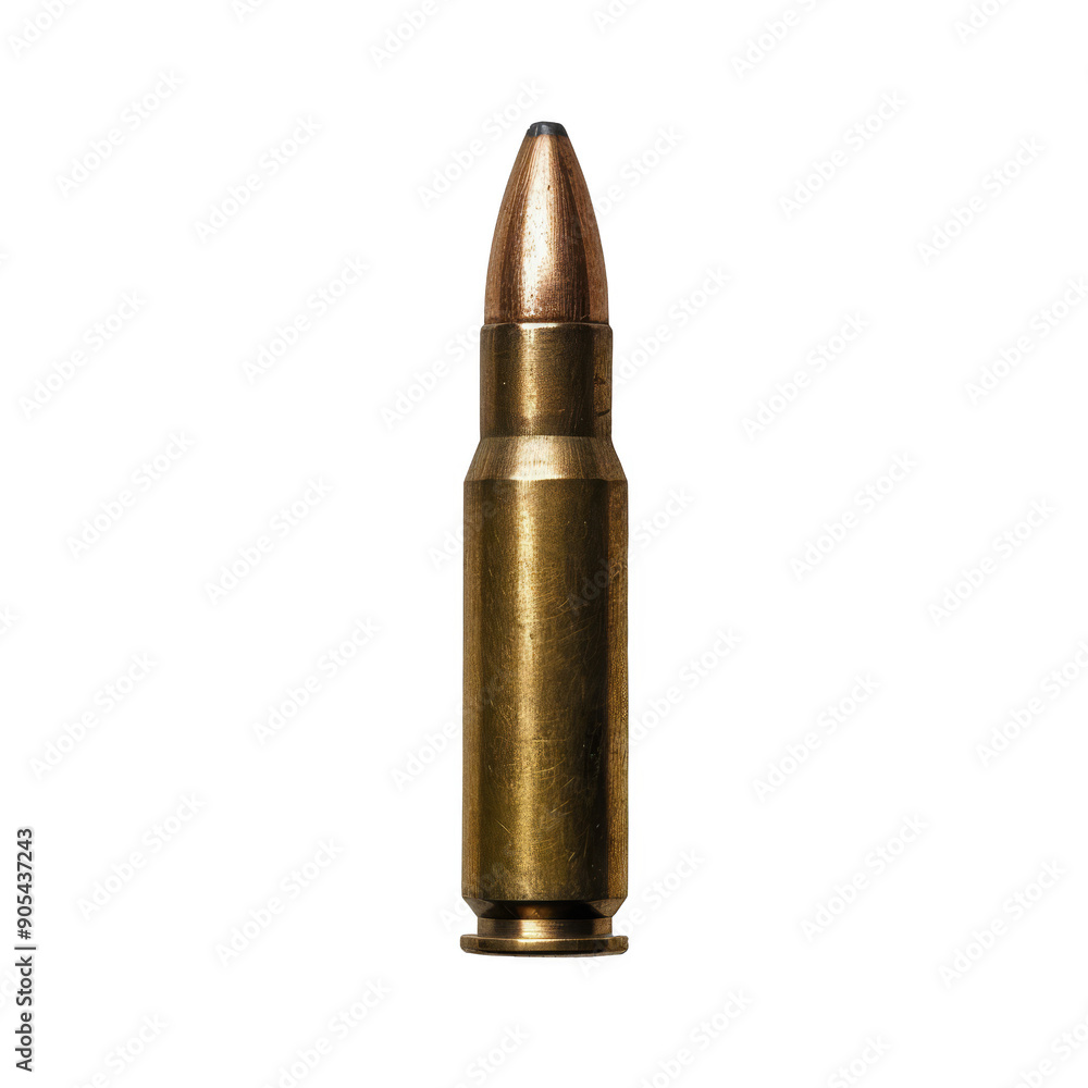 Bullet Velocity. High-speed bullet on a transparent background concept Bullet Velocity. High-speed bullet on a transparent background concept