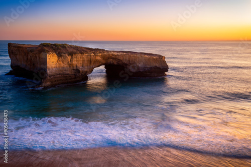 View of London Bridge n the Port Campbell National Park, Australia.