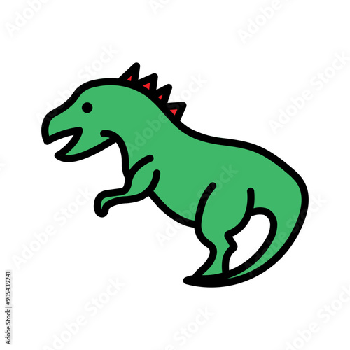 Allosaurus Filled