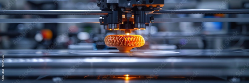 Revolutionary 3D Printing Technology at Work: A Modern 3D Printer ...