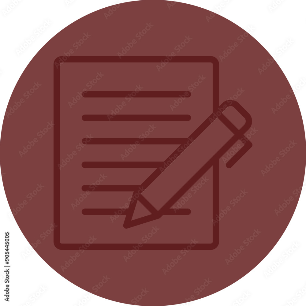 Agreement Vector Line Maroon Circle Maroon Agreement Vector Line Maroon Circle Maroon