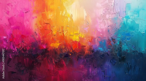 Abstract Art Painting on Canvas