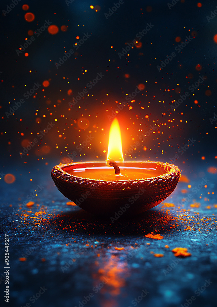 Diwali festival background showcasing the triumph of light and kindness, high resolution Diwali festival background showcasing the triumph of light and kindness, high resolution