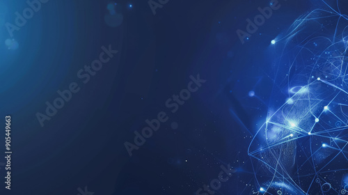 abstract business connection of line from nail node to node on world map background network points Earth's surface