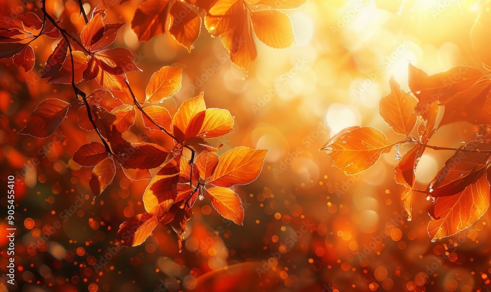 Autumn nature background. Autumn nature background.