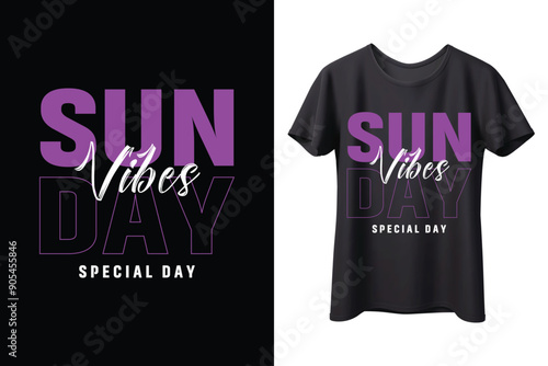 Sunday t-shirt design
