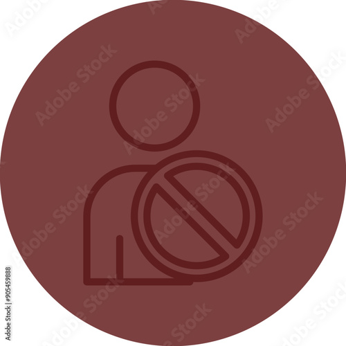 Blaklist Vector Line Maroon Circle Maroon