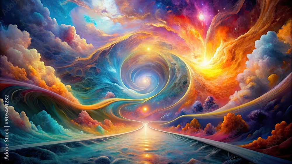 Abstract art depicting the journey from chaos to order, abstract, art, chaos, order, journey, transformation Abstract art depicting the journey from chaos to order, abstract, art, chaos, order, journey, transformation