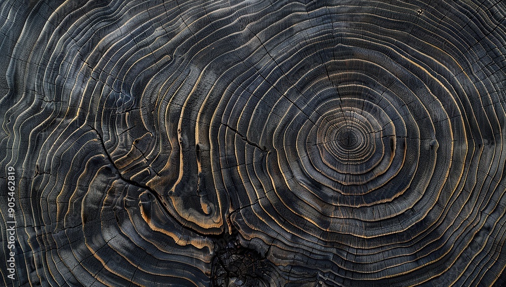 A detailed texture of wood with dark gray and brown tones, showcasing intricate patterns that resemble tree rings. The background is a solid black color to highlight the wooden surface. A detailed texture of wood with dark gray and brown tones, showcasing intricate patterns that resemble tree rings. The background is a solid black color to highlight the wooden surface.