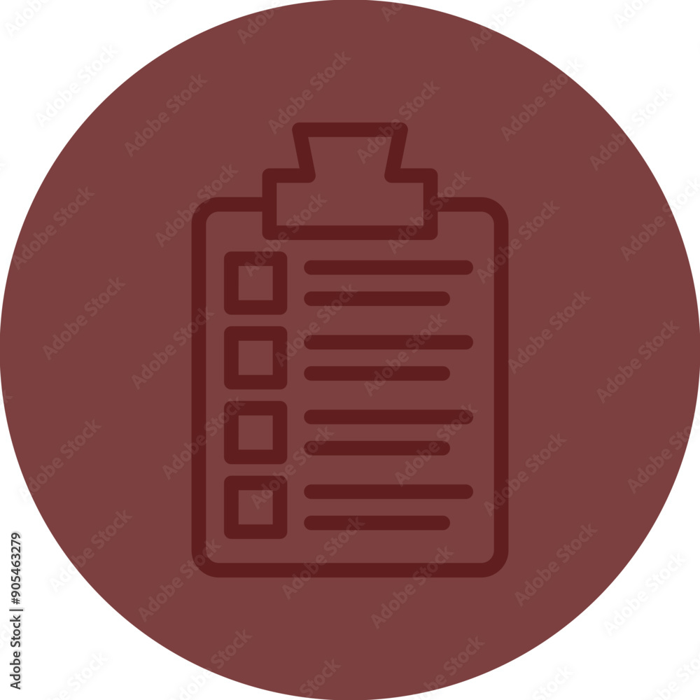 Voter Registration Form Vector Line Maroon Circle Maroon Voter Registration Form Vector Line Maroon Circle Maroon