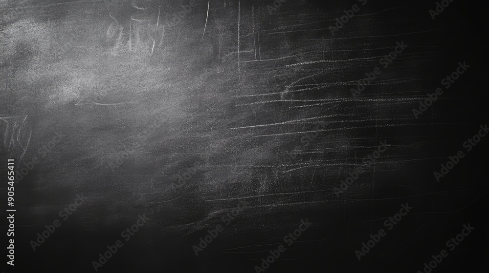 Blank Black Chalkboard Background Blank Black Chalkboard Background