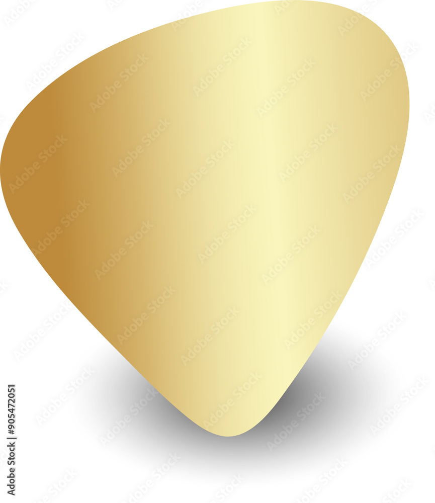 Gold paper circle and shadow. Element for design Gold paper circle and shadow. Element for design