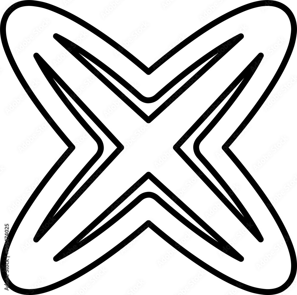 Star shape element. Geometric design Star shape element. Geometric design