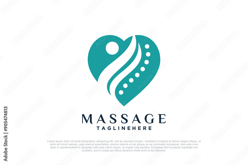 Massage logo design templates creative concept Premium Vector Massage logo design templates creative concept Premium Vector