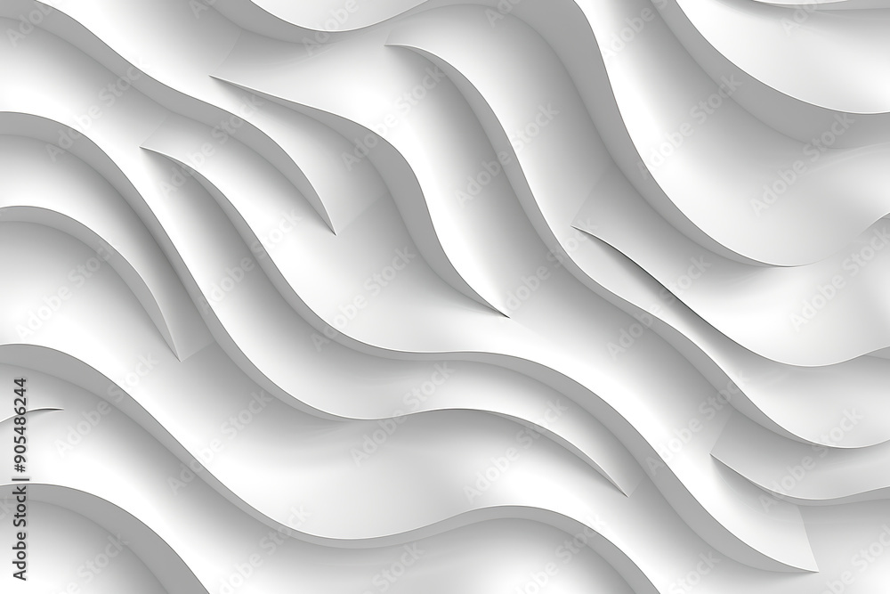 Obraz premium The image is a white background with a wave pattern.