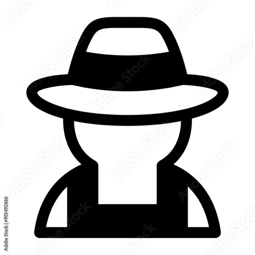 Farmer icon vector illustration graphic design