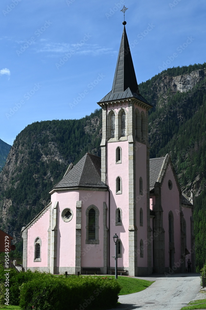 Kirche in Trient, Wallis Kirche in Trient, Wallis
