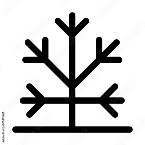 Fall icon in thin line style vector illustration graphic design