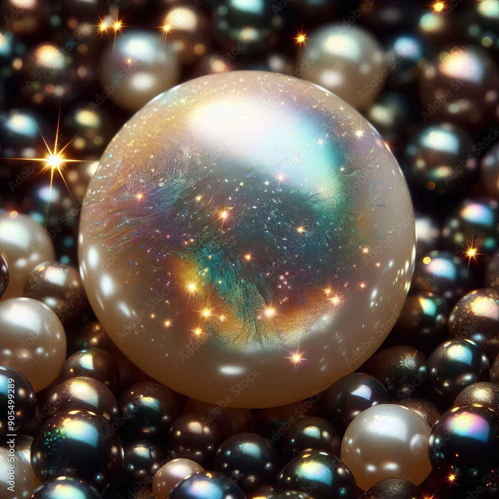 188 146 Stardust pearl A pearl with shimmering iridescent hues r 188 146 Stardust pearl A pearl with shimmering iridescent hues r