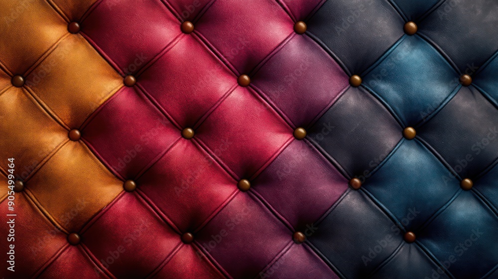 Fototapeta premium Quilted patterns background
