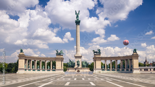 Heroes Square Budapest, Hungary.