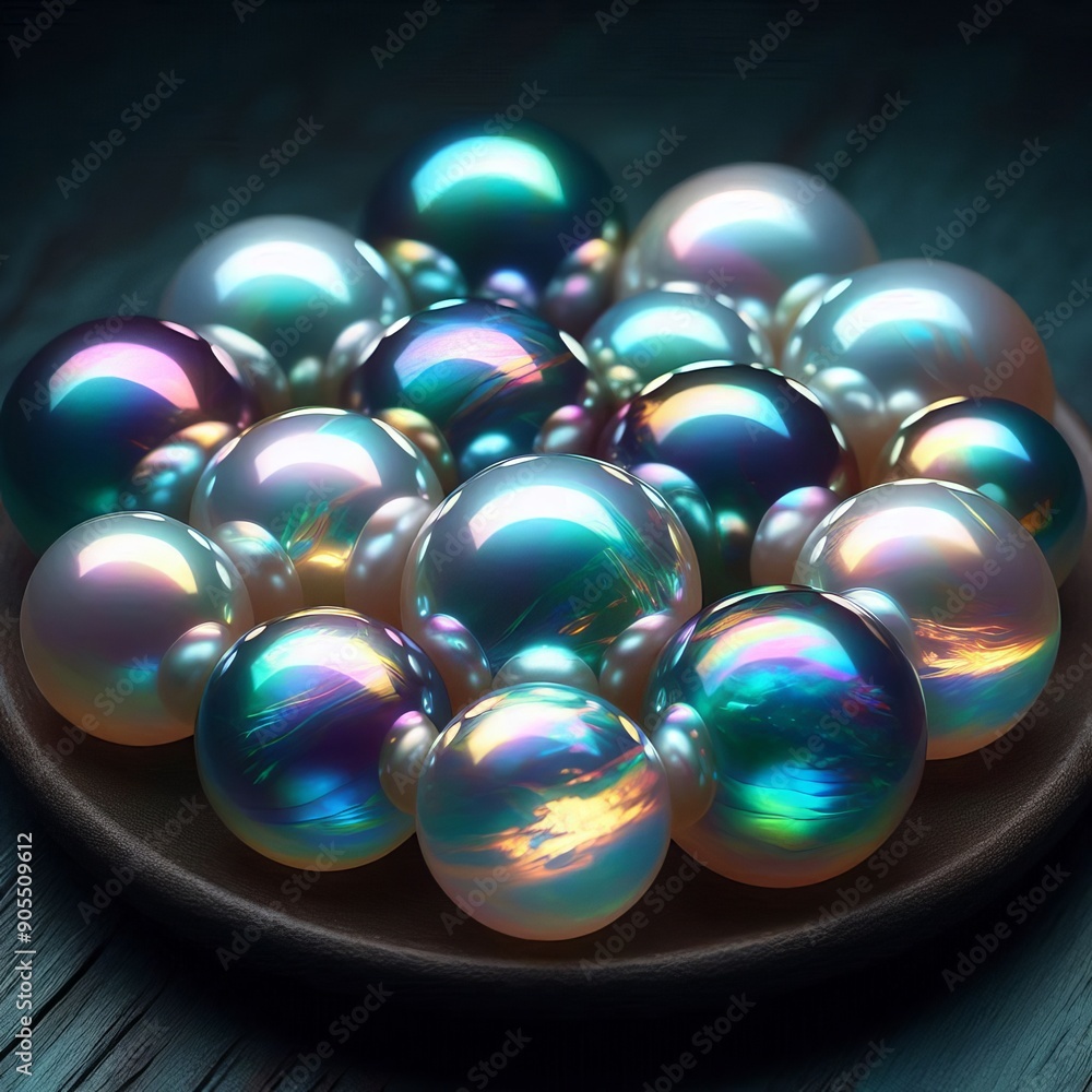 112 41 Aurora pearl Pearls with vibrant shifting colors resembli 112 41 Aurora pearl Pearls with vibrant shifting colors resembli