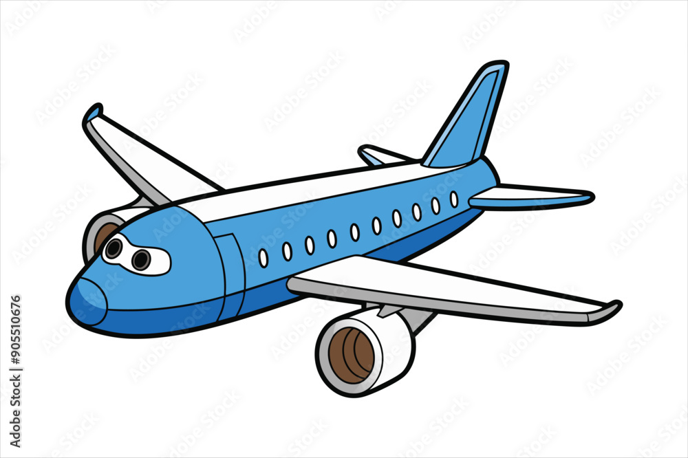 Boeing 787 Dreamliner line art vector Boeing 787 Dreamliner line art vector