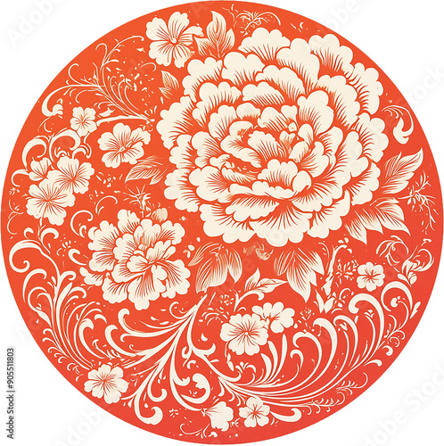 Oriental, traditional, pattern