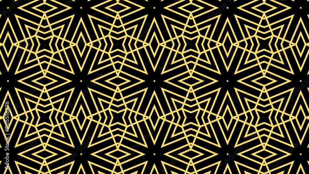 gold pattern design on black background video gold pattern design on black background video