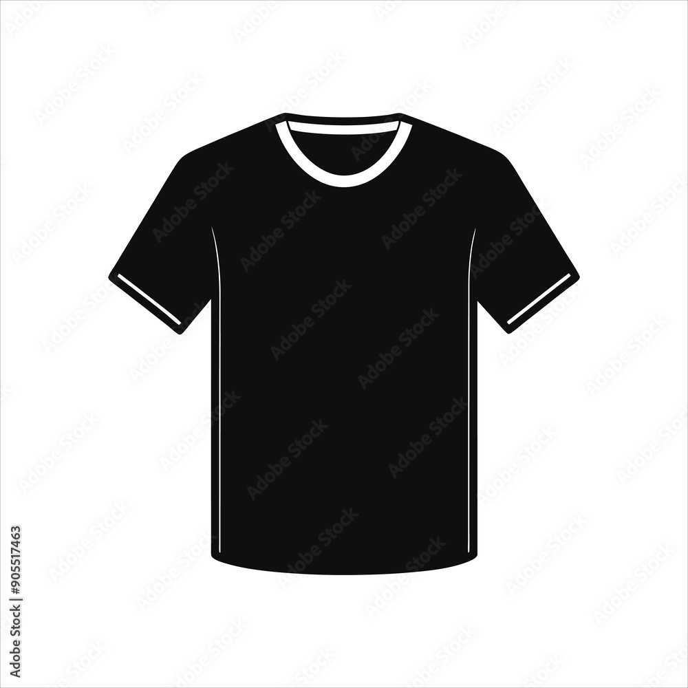 Create a black t shirt art vector Create a black t shirt art vector