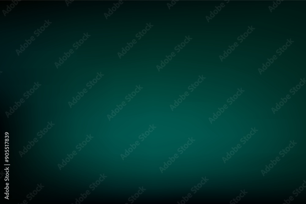 Dark Green Gradient Background With Space for Text Dark Green Gradient Background With Space for Text
