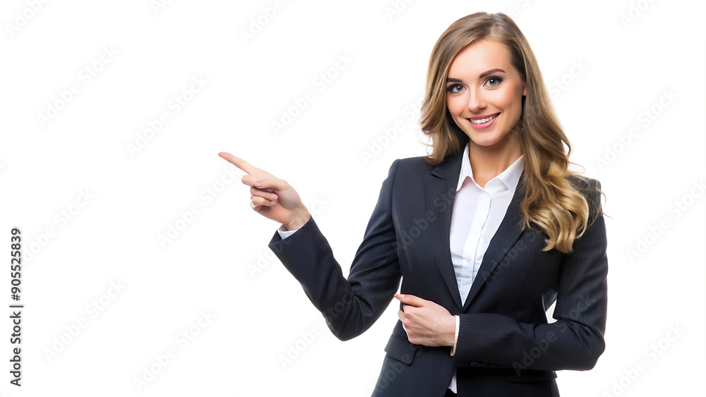 Successful Confident Smart Caucasian Businesswoman - Freelancer, Boss, CEO, Bank Manager, Worker, Employee in Formal Clothes Isolated on White Background Successful Confident Smart Caucasian Businesswoman - Freelancer, Boss, CEO, Bank Manager, Worker, Employee in Formal Clothes Isolated on White Background