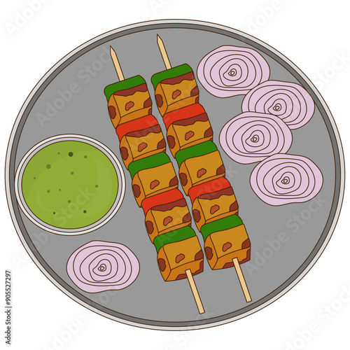 Paneer tikka 
