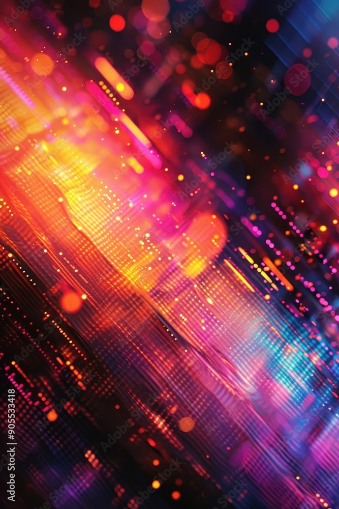 Futuristic Gridlines - Abstract Background with Dynamic Patterns and Vibrant Colors Futuristic Gridlines - Abstract Background with Dynamic Patterns and Vibrant Colors