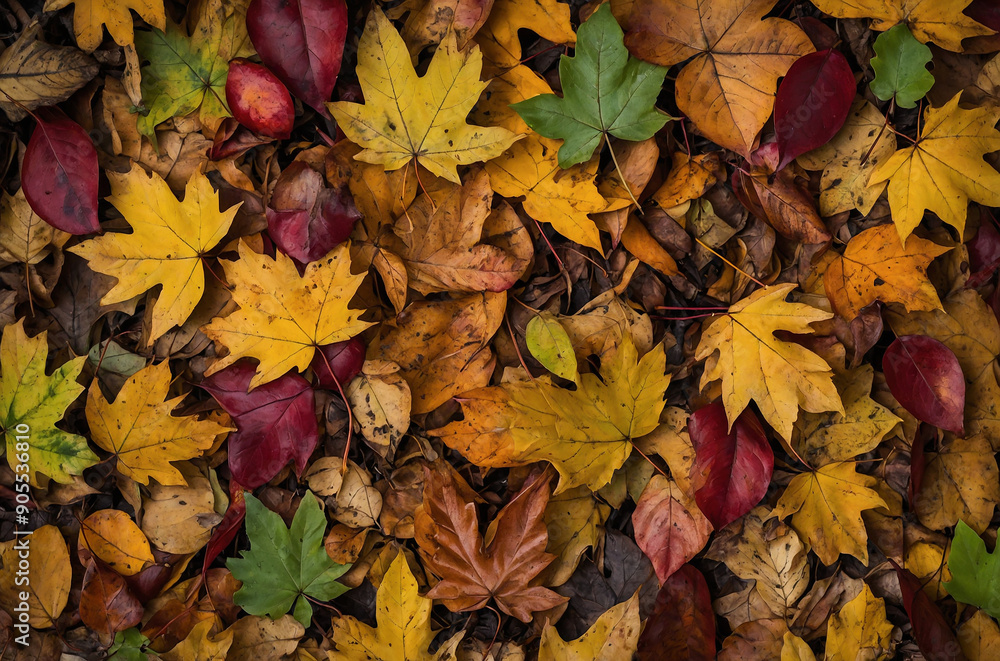 autumn leaves background fallen on the ground autumn leaves background fallen on the ground
